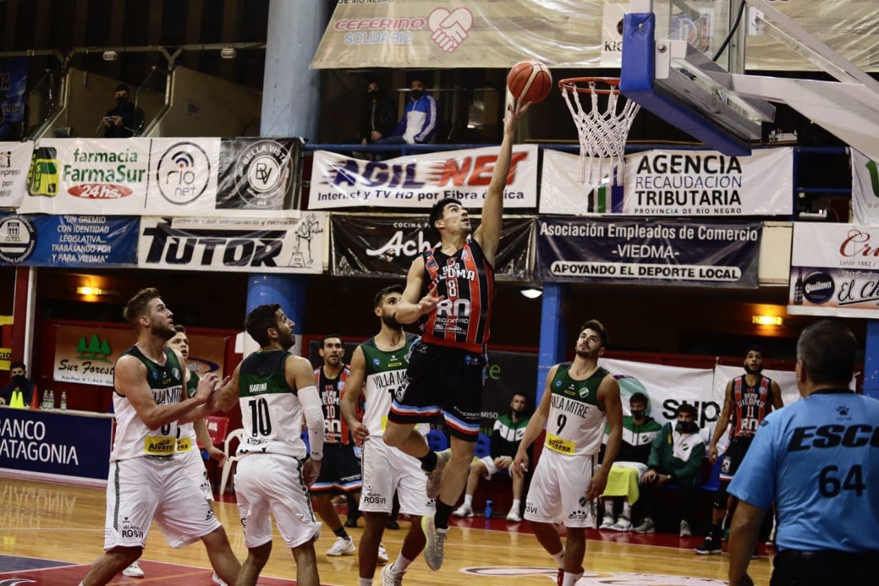 El Deportivo Viedma derroto a Villa Mitre 90 a 77