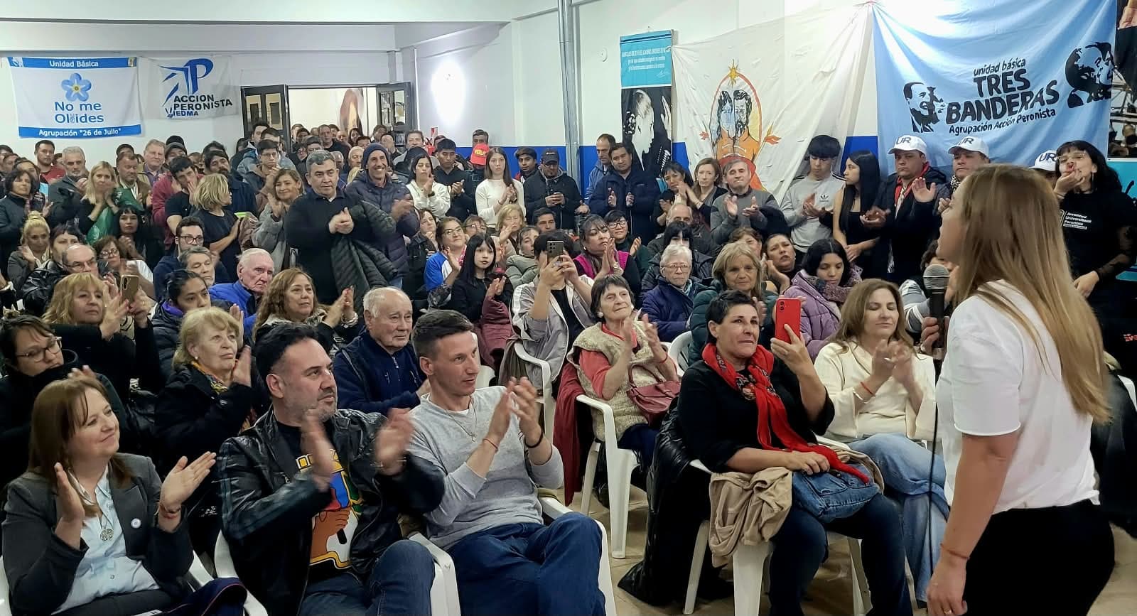 "No vengo a discutir listas, vengo a discutir ideas", dijo María Emilia Soria