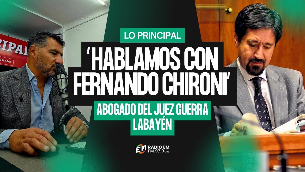 «Guerra Labayén, está ilegalmente suspendido» dijo su abogado y anticipó que en el Jury van a ventilar la causa que está detrás
