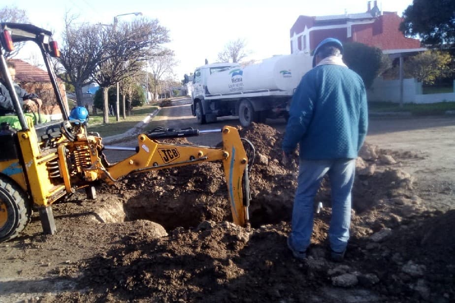 Optimizan las redes de agua potable del balneario El Cóndor