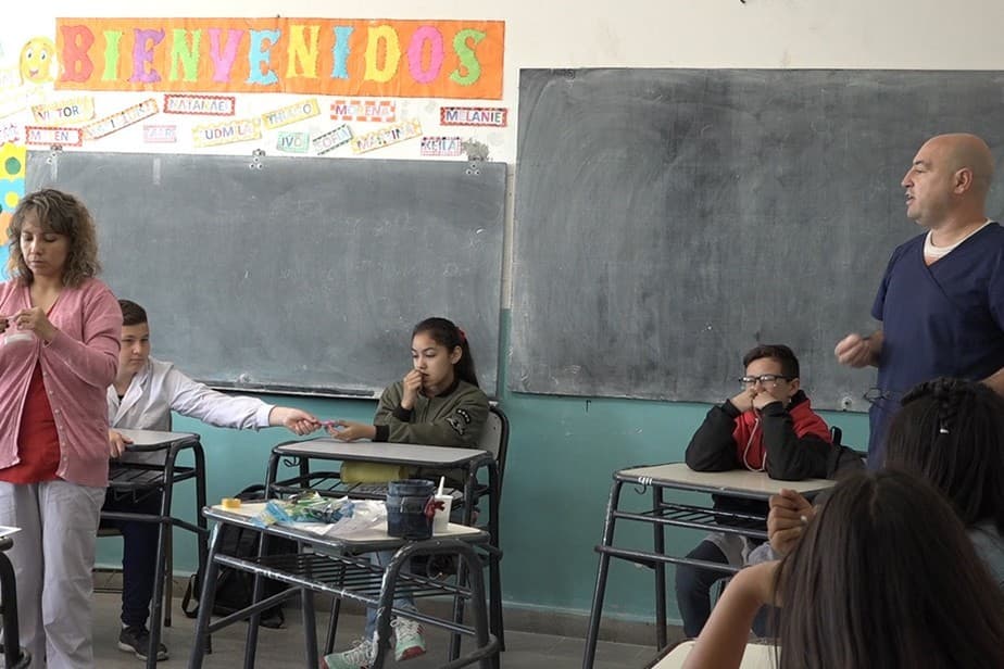 En Viedma está la primera escuela con sello de agua en Alimentación saludable