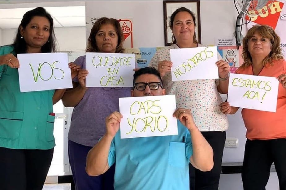 «Quedate en casa»el pedido de los que no pueden hacerlo