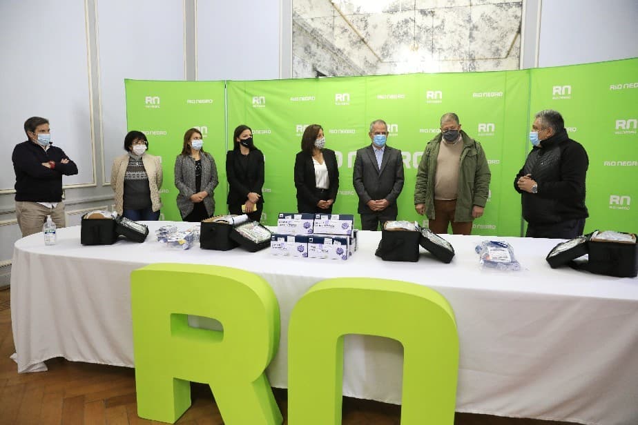 El Banco Patagonia donó a la Provincia elementos para reforzar la atención de casos de COVID-19