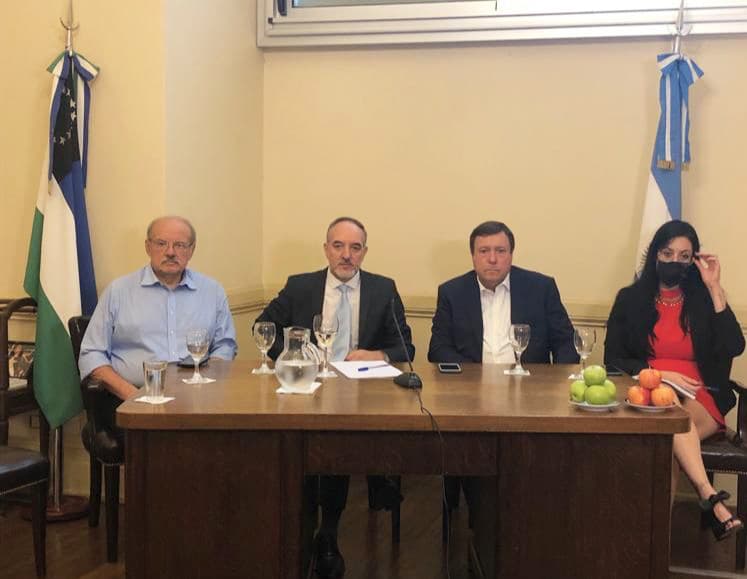 Doñate y Weretilneck se reunieron con el embajador argentino en Rusia y productores de fruta