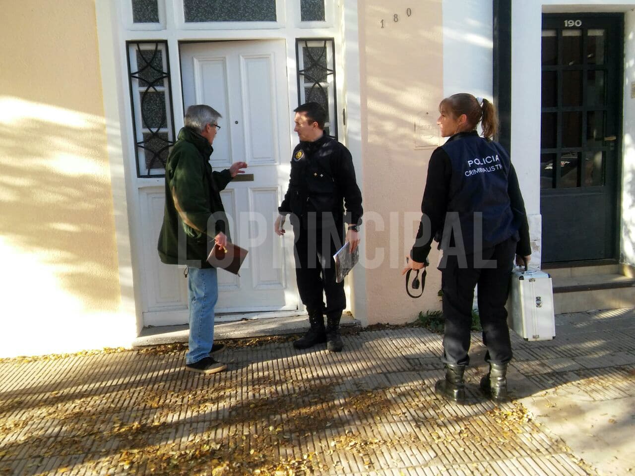 Un menor de edad intentó robar en la casa de la madre de Bautista Mendióroz