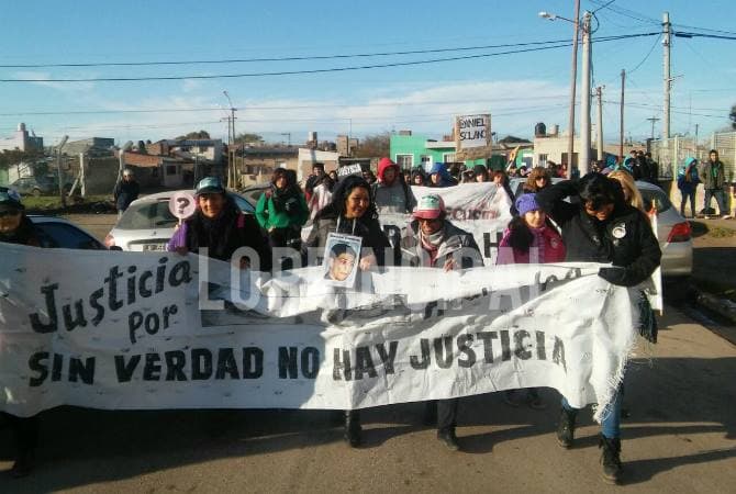 Se realizó la marcha por los ocho años del asesinato de Atahualpa