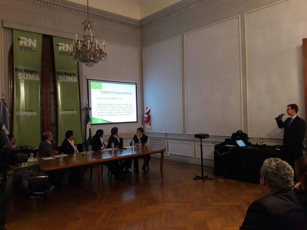 Presentaron oficialmente el nuevo Código de Tierras Fiscales Provinciales