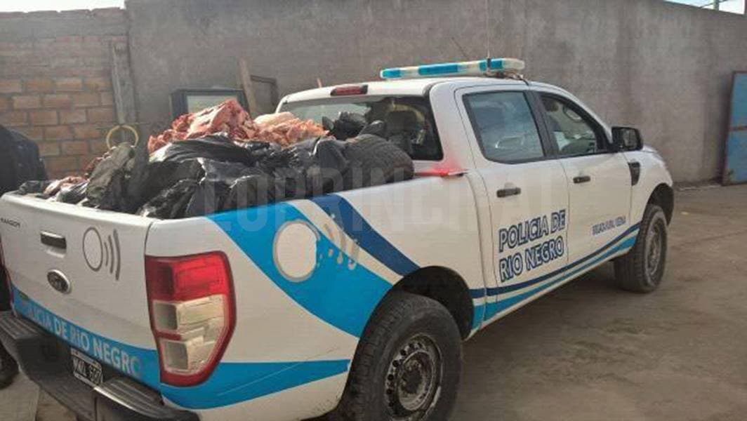 Secuestran casi mil kilos de carne en cuatro carnicerías de Viedma