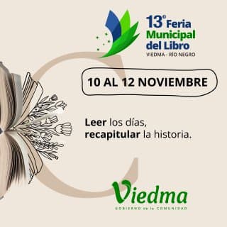 Se viene el próximo fin de semana la Feria Municipal del Libro