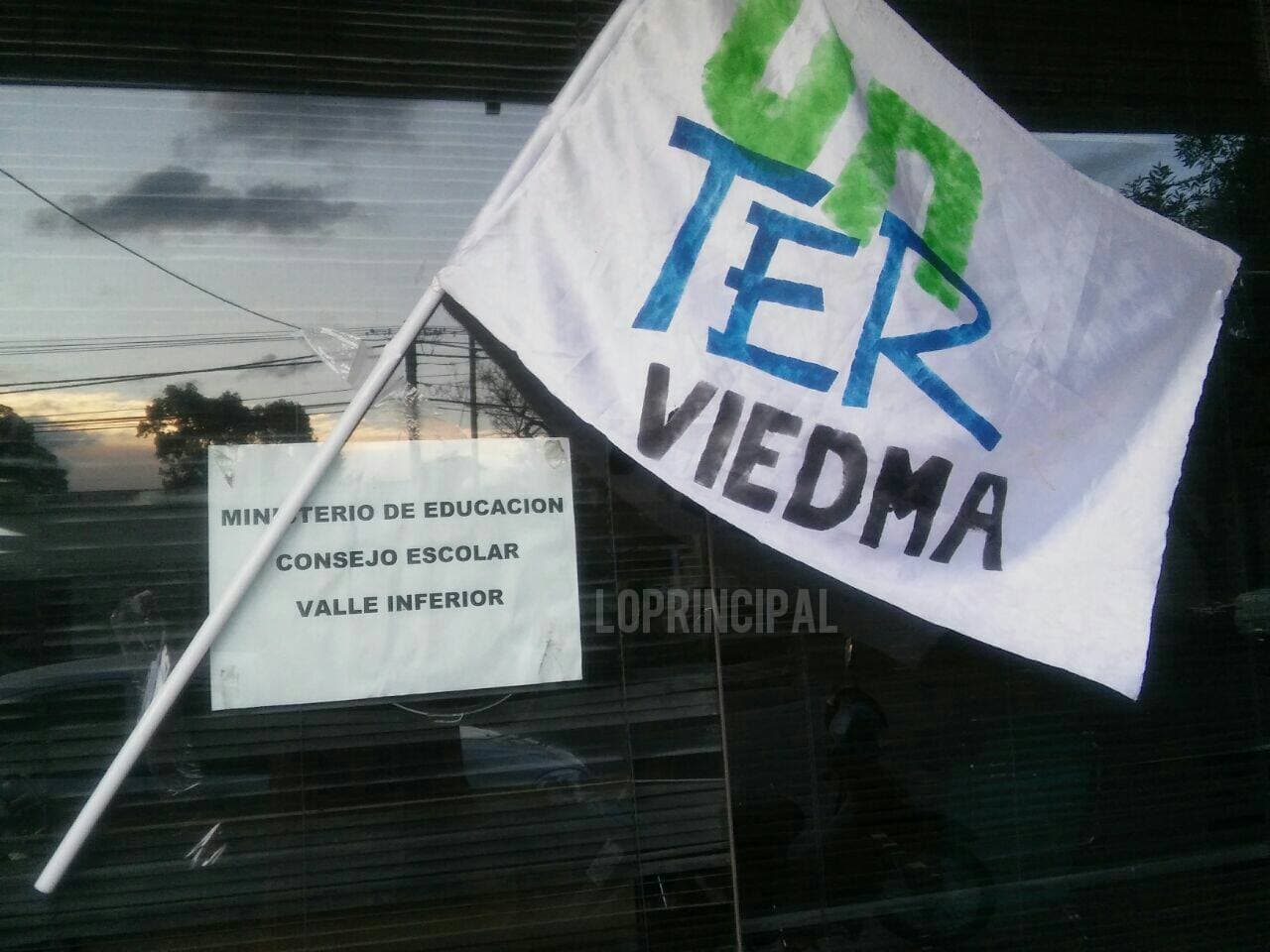 “El responsable de que tomemos las delegaciones y que se estén poniendo en riesgo las clases, es el Gobierno”