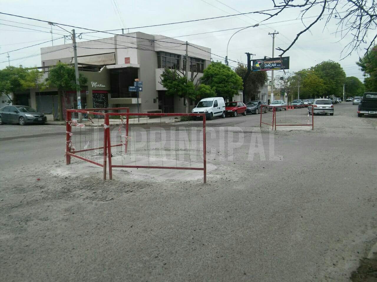 Reasfaltarán la calle Guido y parte de la Gallardo de Viedma