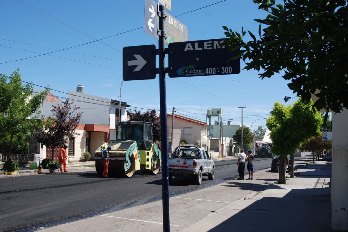 Habilitan el tramo de la calle Guido entre Zatti y Alem
