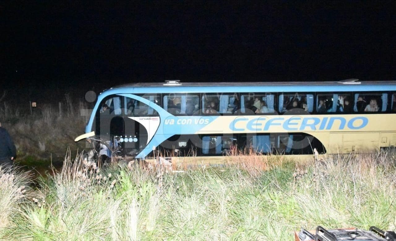 Muere un chofer de la empresa Ceferino en un choque contra una camioneta en Olavaria