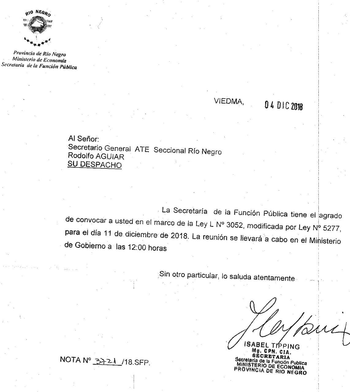Convocaron a ATE para el 11 el gremio planteará «la suma del Bono o Plus Salarial de Fin de Año»