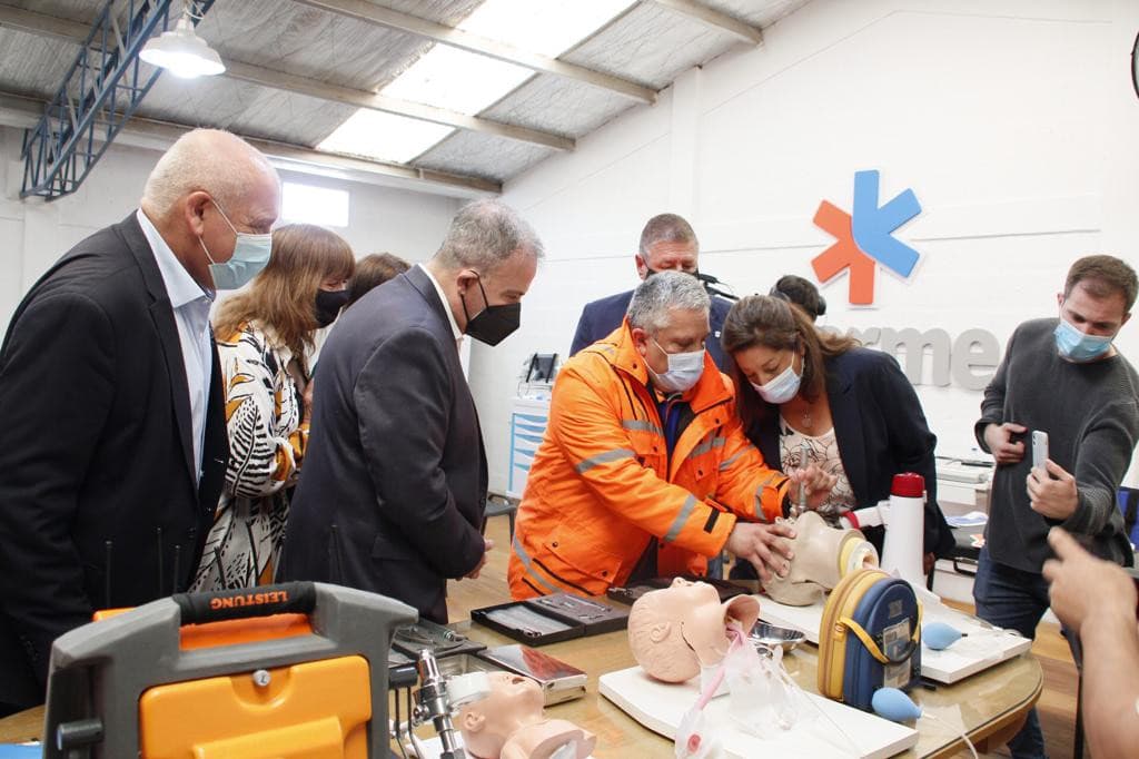 Carreras inauguró el Sistema Integral de Atención Rionegrina de Medicina de Emergencia (SIARME)