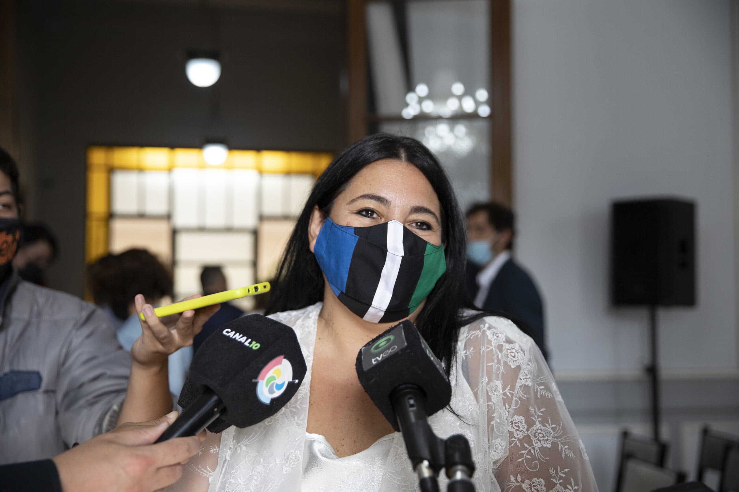 Juró la nueva ministra de Desarrollo Humano y Articulación Solidaria de Río Negro Natalia Reynoso