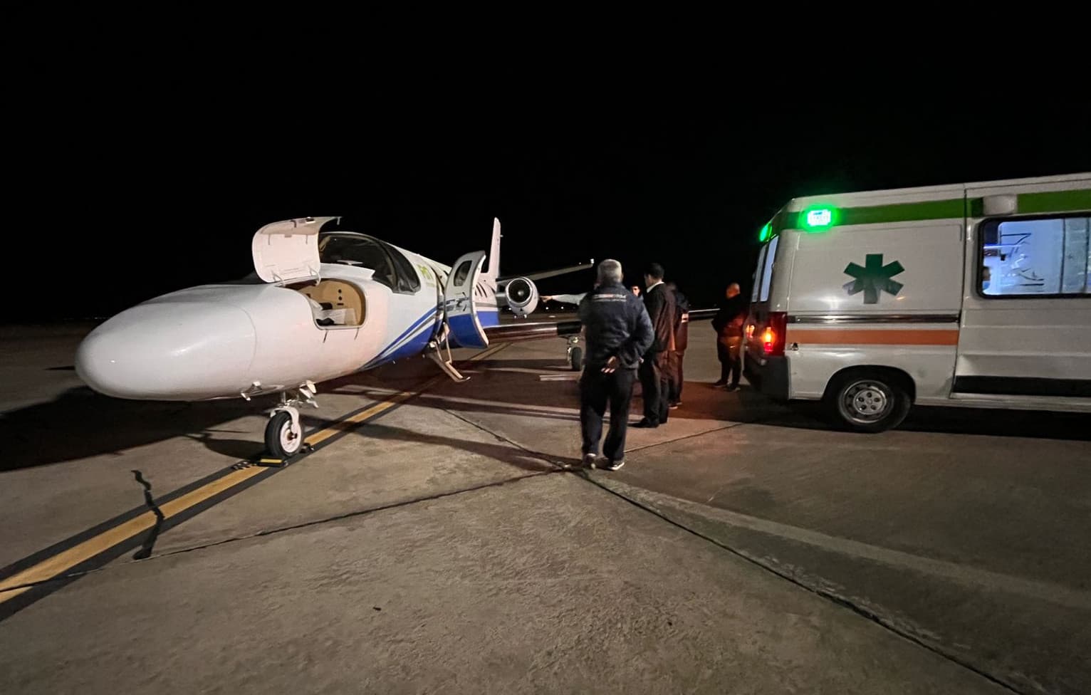 El avión sanitario realizó un nuevo traslado de emergencia entre Viedma y Neuquén