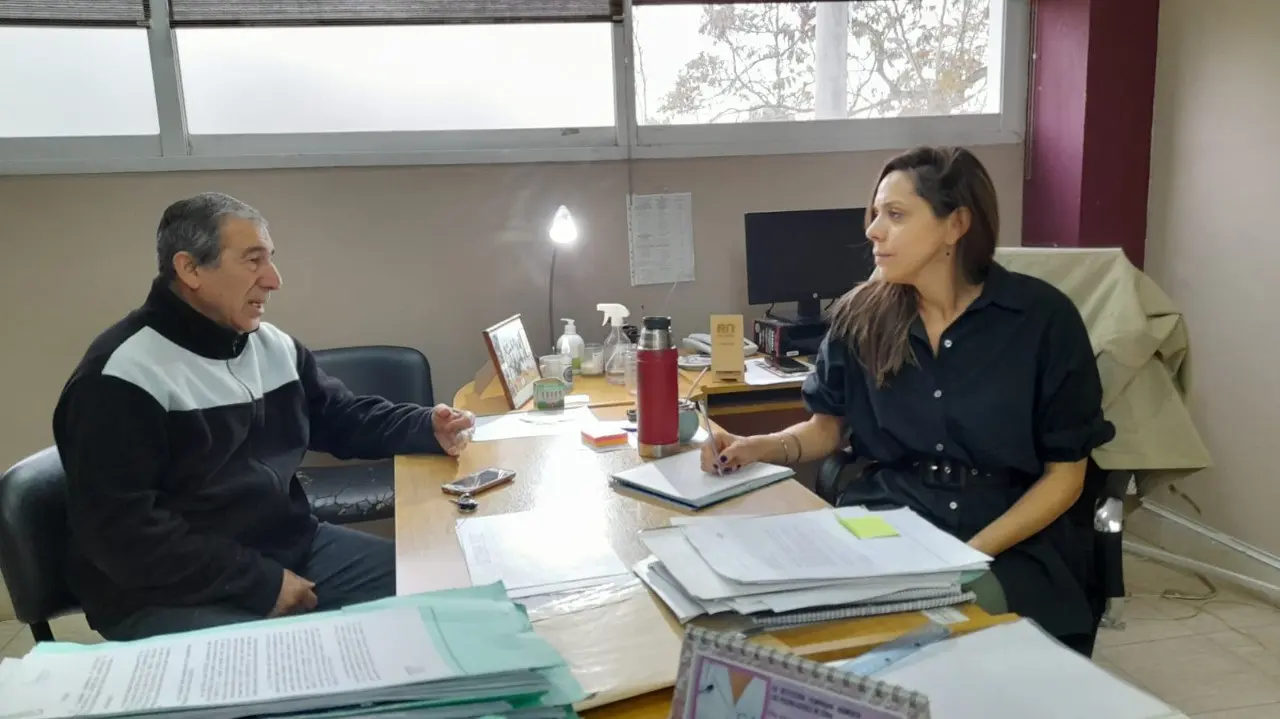Los taxistas de Viedma se reunieron con funcionarios del ministerio de Trabajo