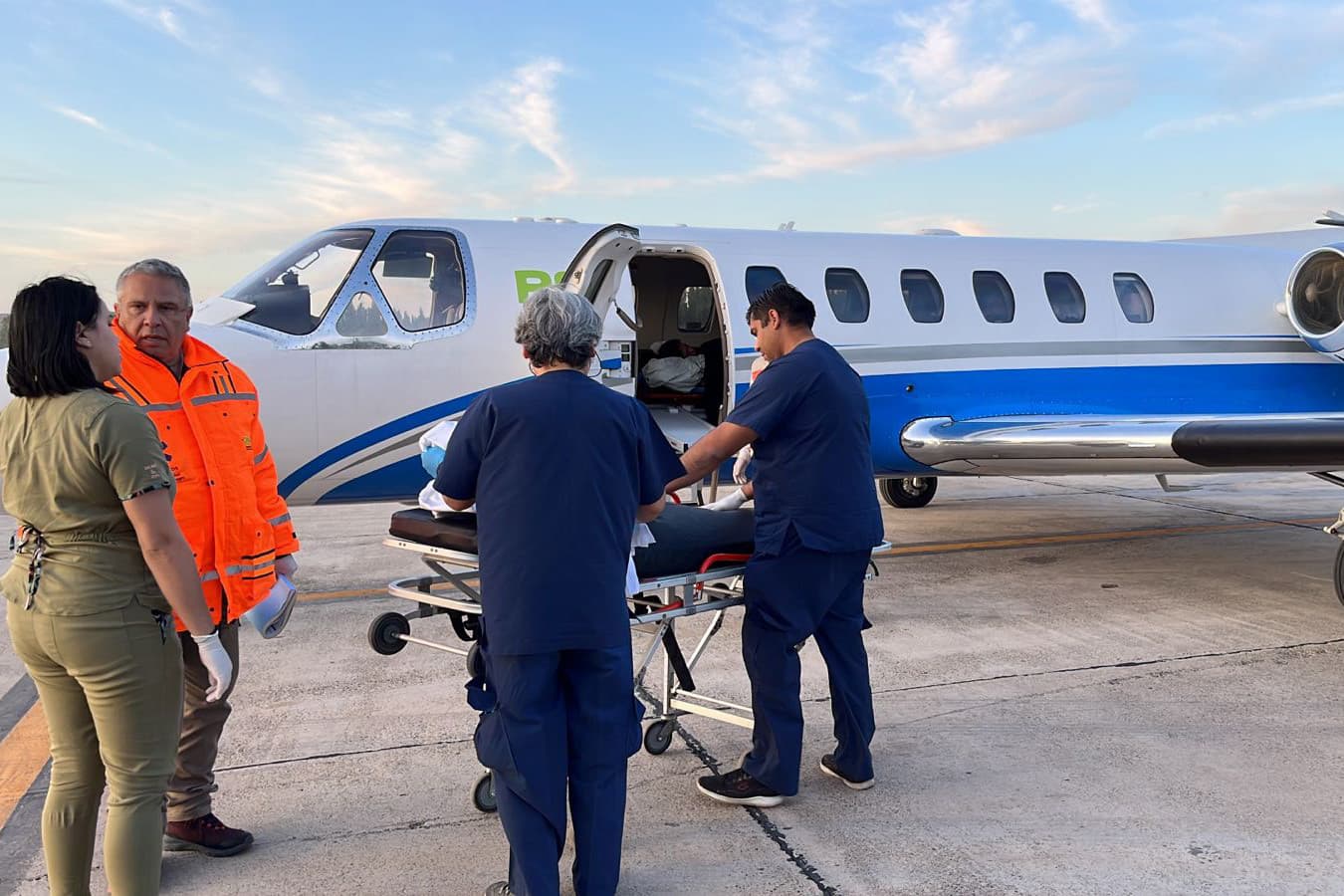 El avión sanitario realizó otro vuelo de emergencia de Viedma a Neuquén