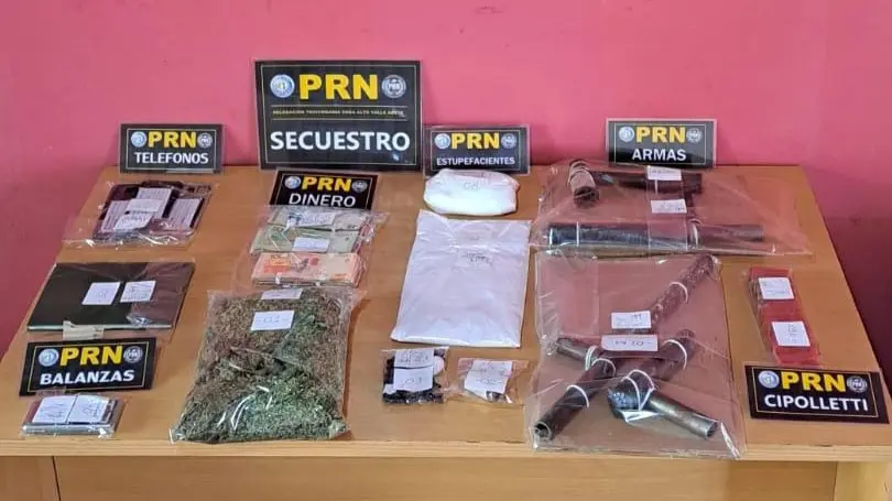 En marzo y abril se hicieron más de 30 allanamientos por drogas en Rio Negro