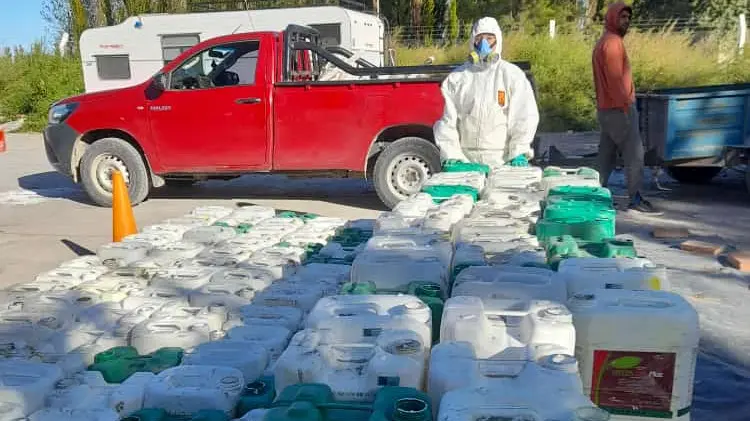 El lunes comienza una nueva campaña de recepción de envases fitosanitarios en IDEVI