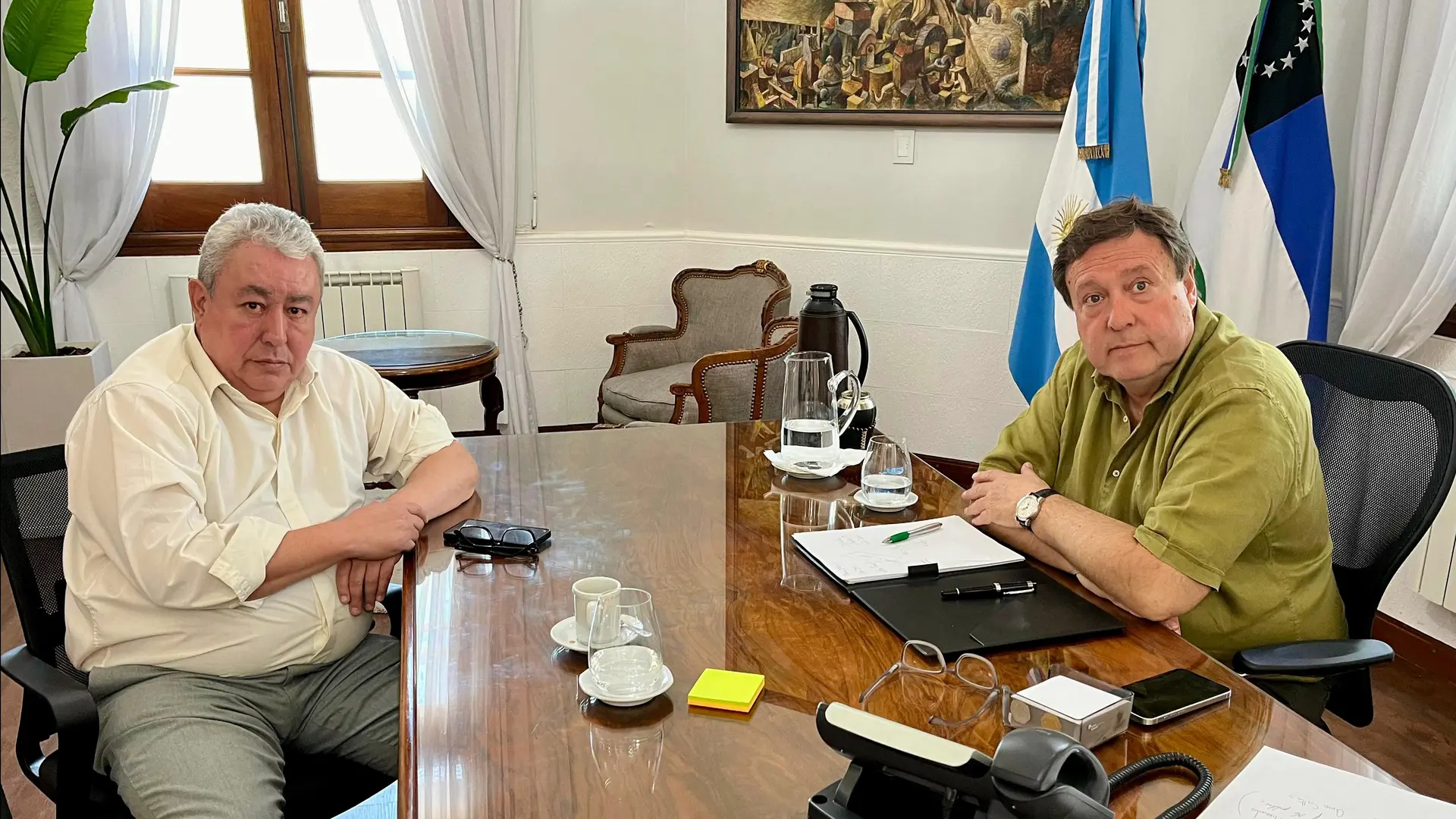 Félix San Martín, se desempeñará como el nuevo rector normalizador del Instituto Universitario Patagónico de las Artes
