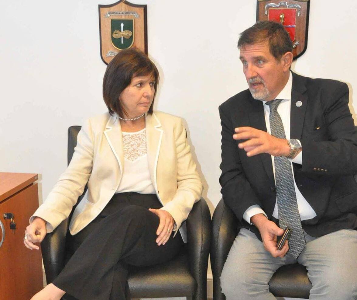 Foulkes le pidió a Bullrich trabajar contra el narcotráfico