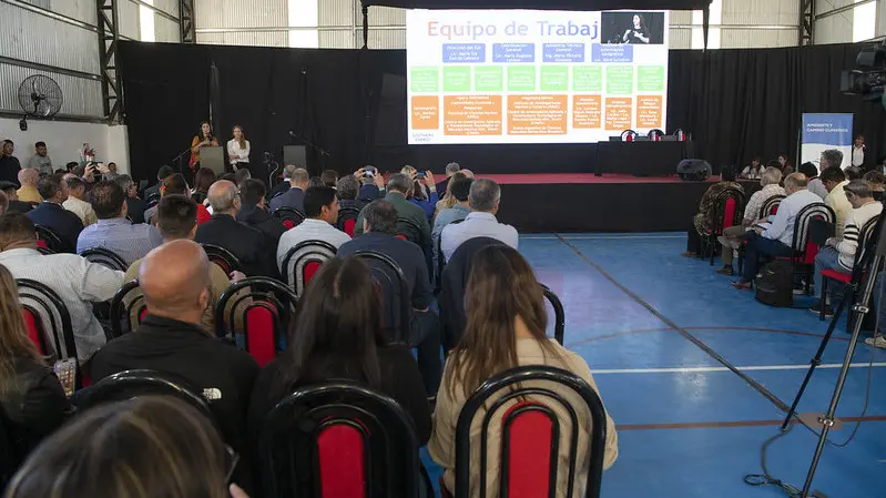Se realizó la audiencia pública por el proyecto de GNL para Rio Negro