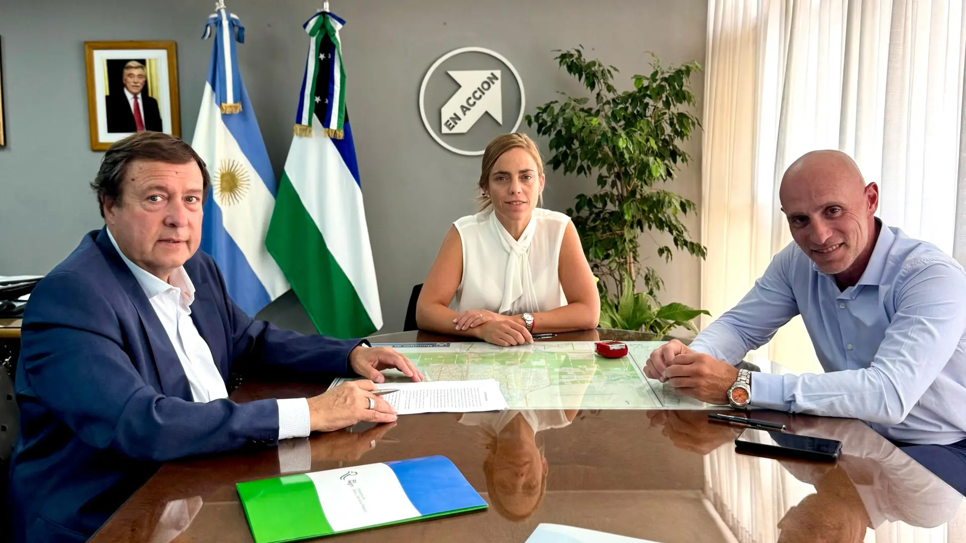 Weretilneck se reunió con Soria intendenta de Roca y se comprometió a culminar una obra de agua paralizada por Nación