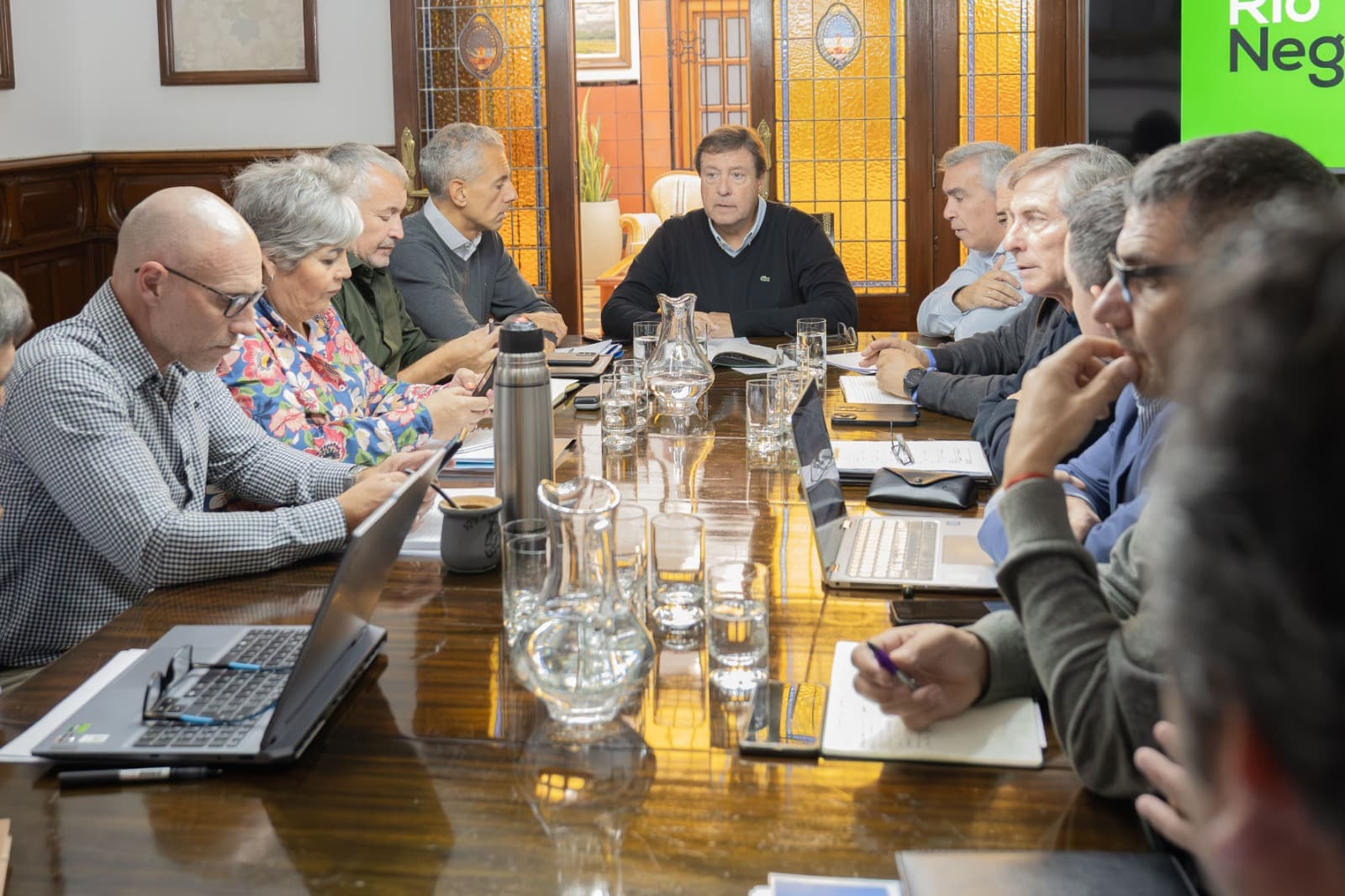 Weretilneck reunió a su Gabinete en Viedma donde hablaron de turismo seguridad y de economía