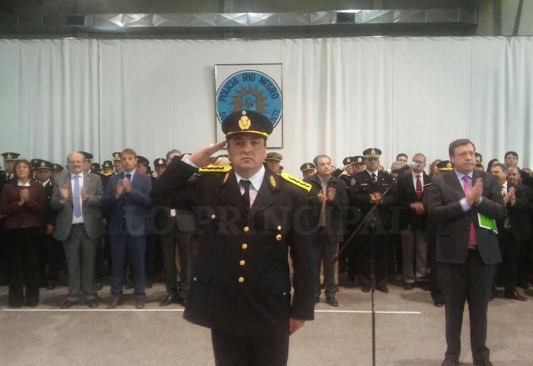 Daniel Jara asumió como jefe de la Policía de Rio Negro