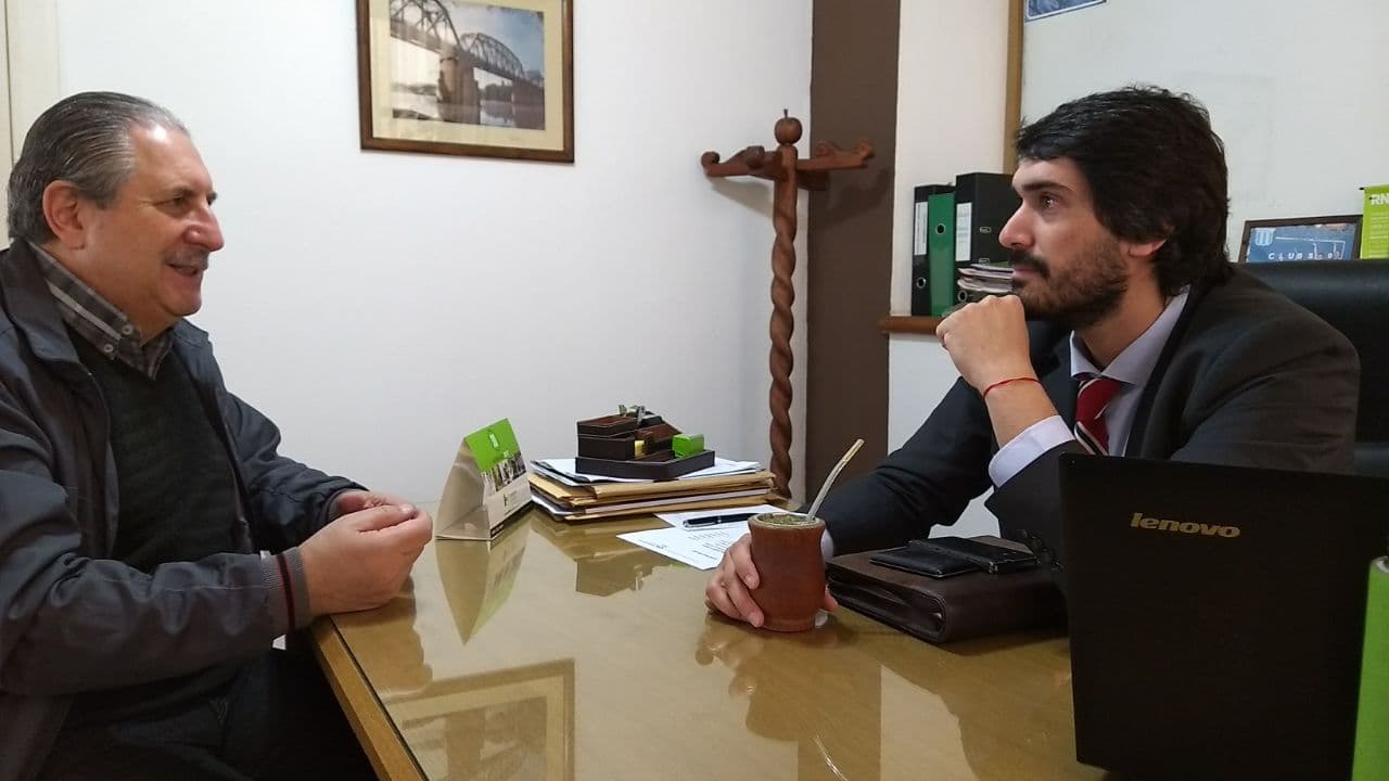 Scalesi se reunió con el nuevo ministro de Desarrollo Social Nicolás Land