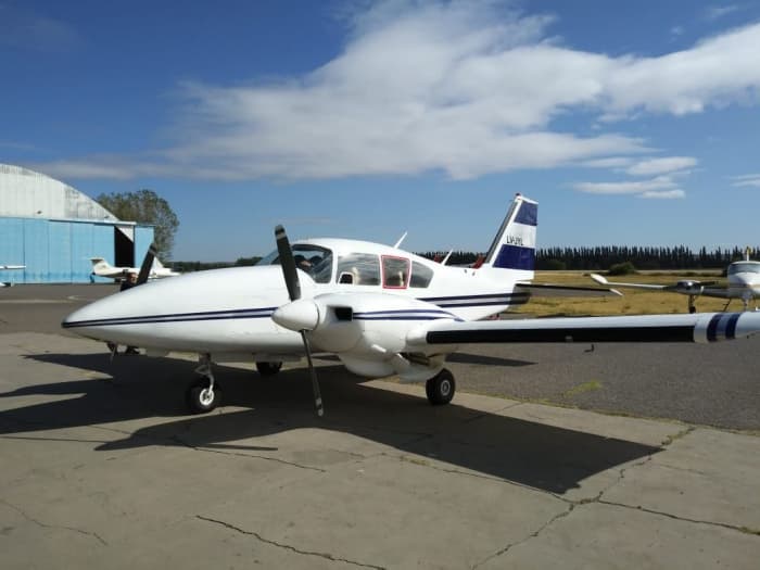 Una avioneta recuperada será utilizada para vuelos sanitarios
