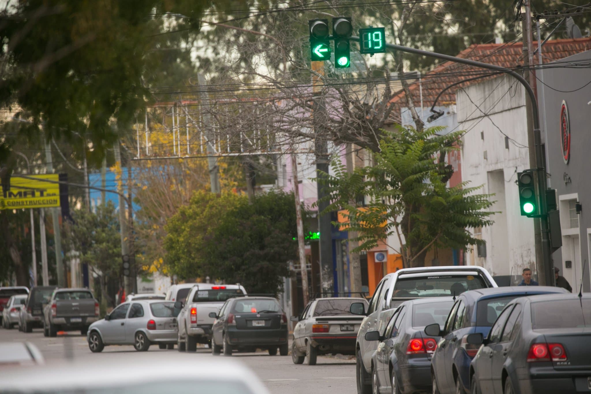 Se realizan las pruebas técnicas para la sincronización de los semáforos en las avenidas 25 de Mayo y Caseros