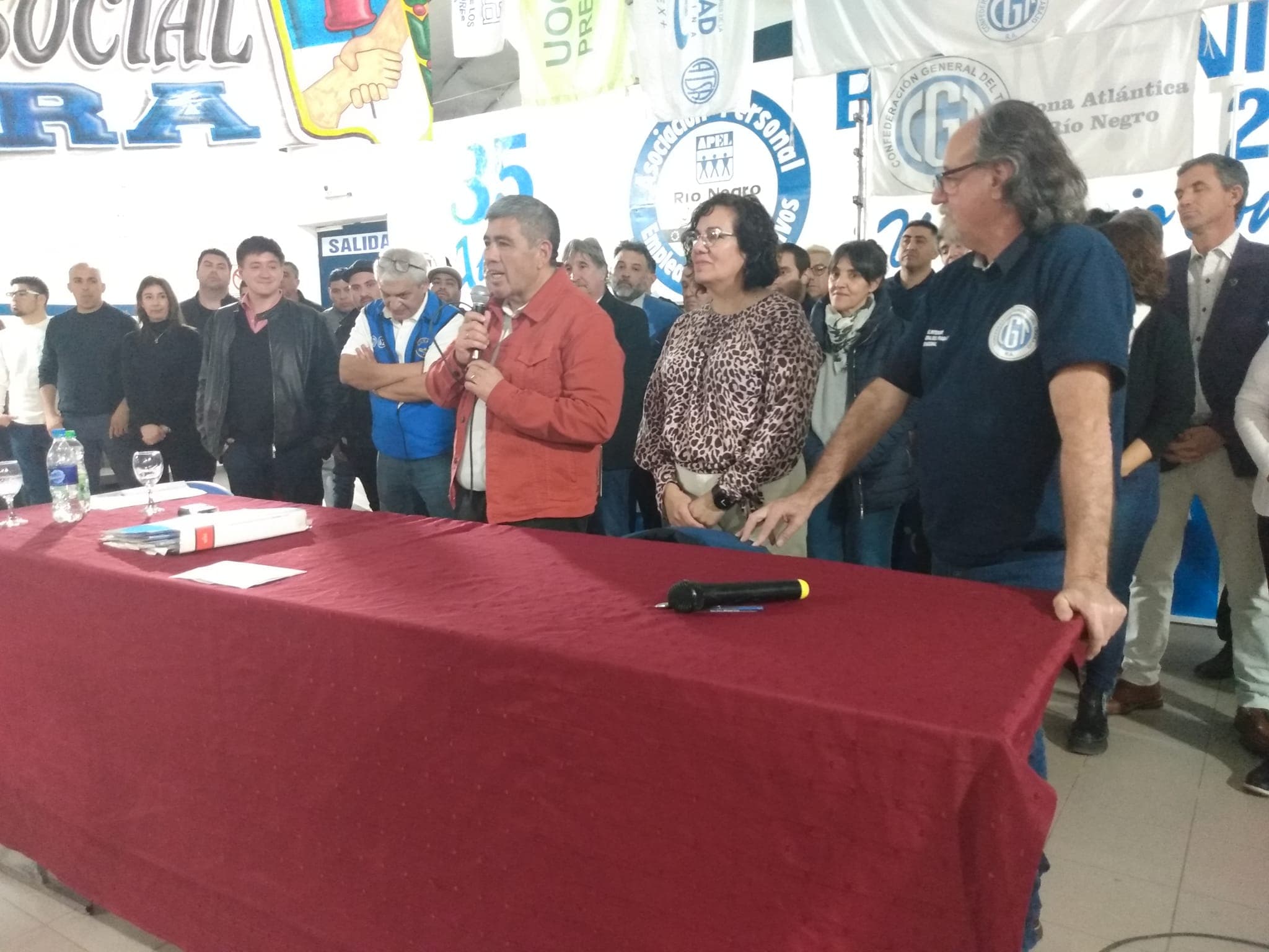 La CGT Zona Atlántica y Andina le pidió una reunión a la gobernadora Carrera
