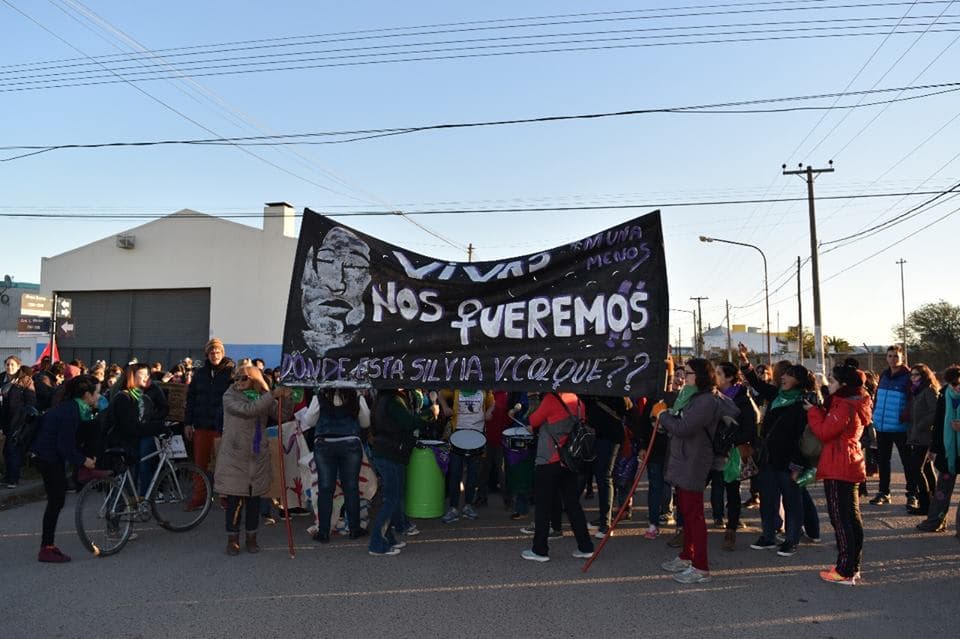 Se cumple un año de la desaparición de Silvia Colque y se la recordó en la marcha de #NIUNAMENOS