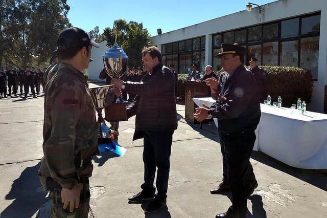 El Gobernador participó de la premiación de los participantes del «Desafío Extremo COER»