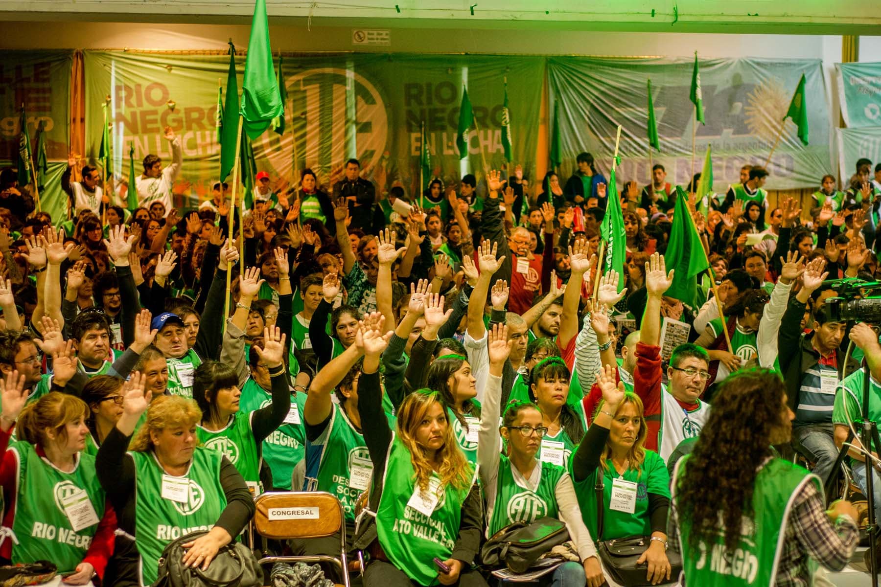 ATE declaró insuficiente el aumento y votó declarar el Estado de Asamblea Permanente en toda la Administración