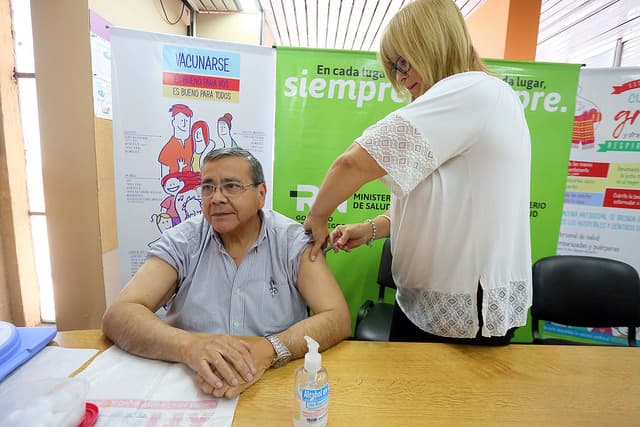 Se lanzó la campaña antigripal en Rio Negro