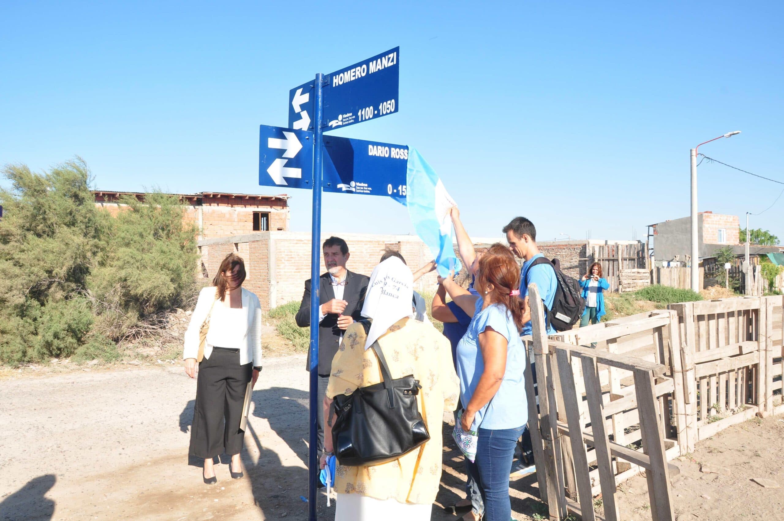 Cuatro calles de Viedma llevan los nombres de Meilán, Di Nella, Logiurato y Rossi.
