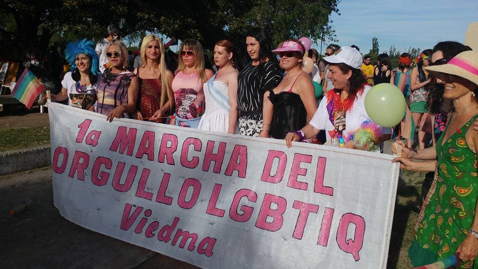 Primera Marcha del Orgullo Gay en Viedma