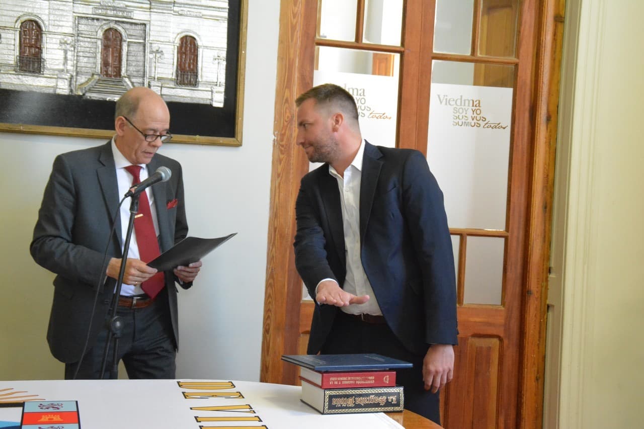 Leandro Massaccesi asumió como Secretario de Gobierno