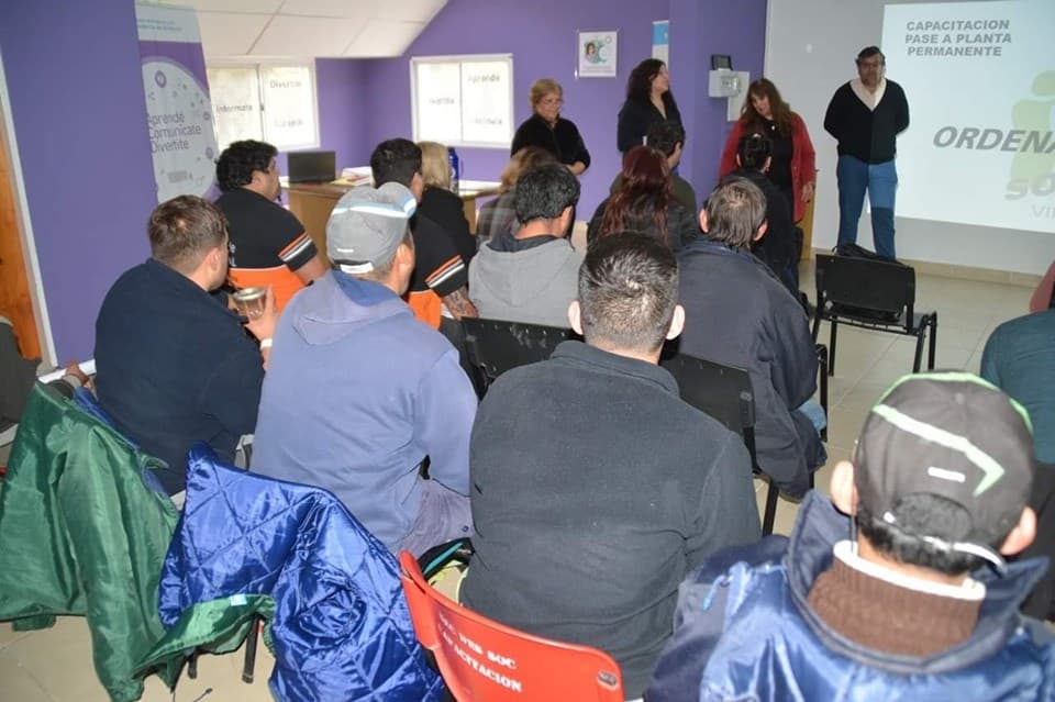 Comenzaron las capacitaciones para el pase a planta de los municipales