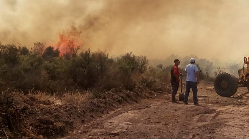 El presidente del Parque Industrial agradeció la participación de todos los que ayudaron a combatir el fuego
