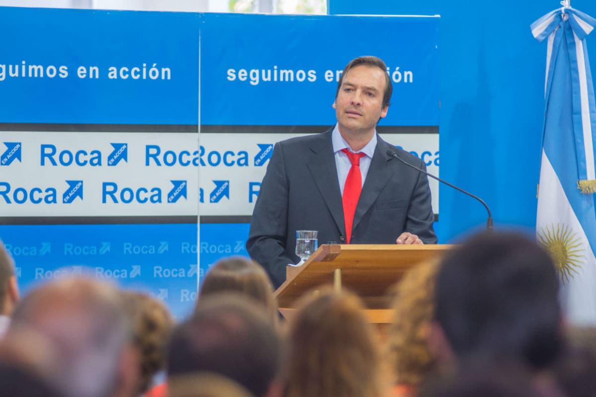 «Vamos a superar el año con superávit, 14 años sin deuda, esa es la diferencia con este irresponsable de Weretilneck»