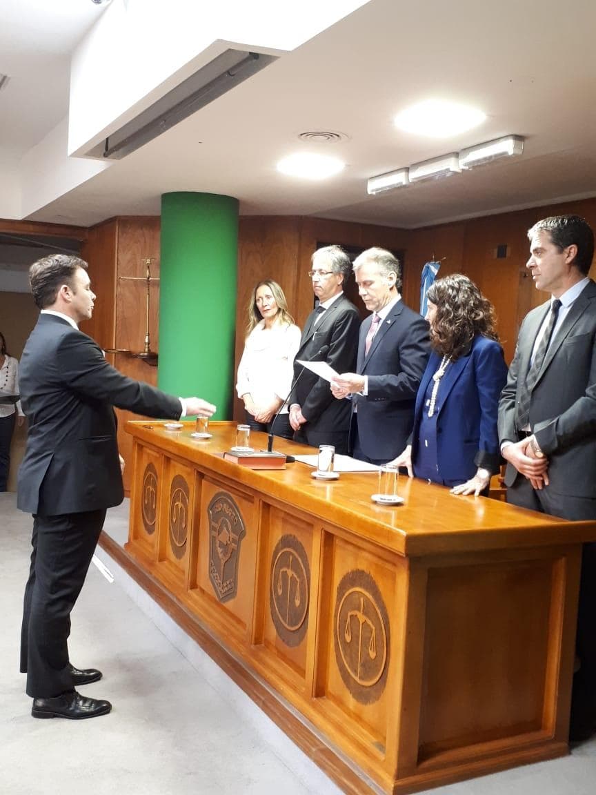 Asumió el nuevo Defensor General Ariel Alice en lugar de Rita Custet que es nueva jueza de Impugnación