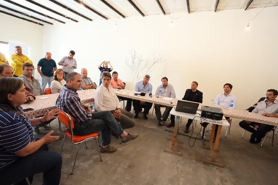 Nación anunció medidas para acompañar a los productores de Río Colorado afectados por los incendios