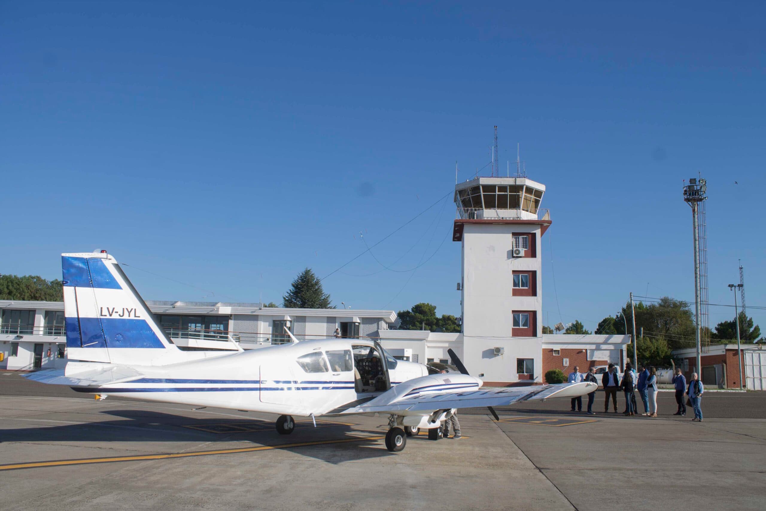 El avión recuperado ya puede realizar traslado de pacientes, de órganos y asistencia sanitaria