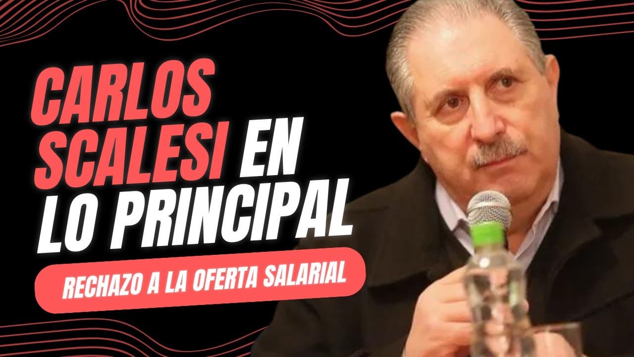 «Si seguimos así, esto revienta. No lo podemos sostener», expresó Scalesi