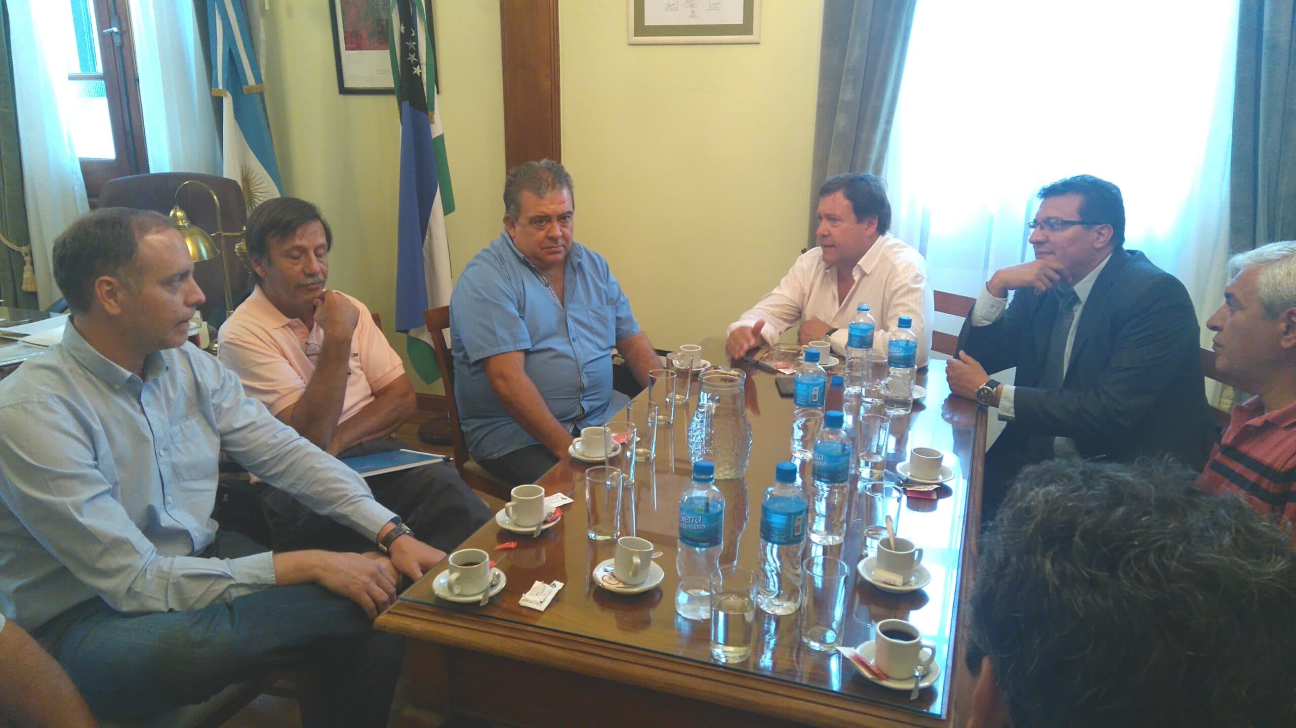 La CGT Zona Atlántica se reunió con el Gobernador